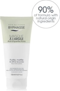 Gezichtsmasker Byphasse Anti-Imperfecties Matte afwerking Klei (150 ml) - Afbeelding 2