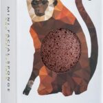 The Konjac Sponge Company - Rainforest Monkey Mini Face Puff Red French Clay - UpNature - Konjac Spons