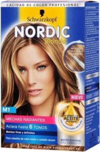 Schwarzkopf Nordic Blond Hair Permanent Coloring   Meches And Ultra m1 Scanning - Afbeelding 3