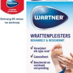 Wartner wrattenpleisters - Behandelt en beschermt bij wratten - Wrattenbehandeling - 24 stuks