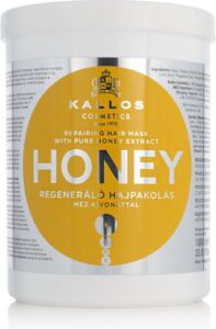 Restorative Hair Mask Kallos Cosmetics Honey 1 L - Afbeelding 3