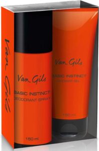 Van Gils - Basic Instinct Deo Spray 150 ml + Showergel 150 ml - Giftset - Afbeelding 2
