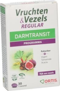 Ortis Vruchten&Vezels Regular 30 tabletten - Afbeelding 2