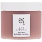 Red Bean Refreshing Pore Mask - Pleťová maska pro absorpci přebytečného kožního mazu, jemnou exfoliaci + uvolnění pórů