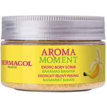 Aroma Moment Bahamas Banana Exotic Body Scrub - Cukrový peeling s banánovou vůní 200ml - Afbeelding 1