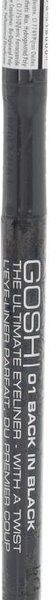 Gosh Copenhagen The Ultimate Eyeliner-with A Twist 01 Back In Black