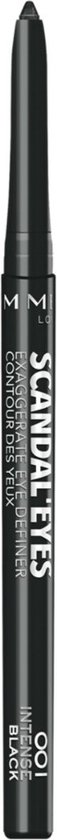 Rimmel London Exaggerate Full Colour Eye Definer Oogpotlood - 001 Black - Afbeelding 2