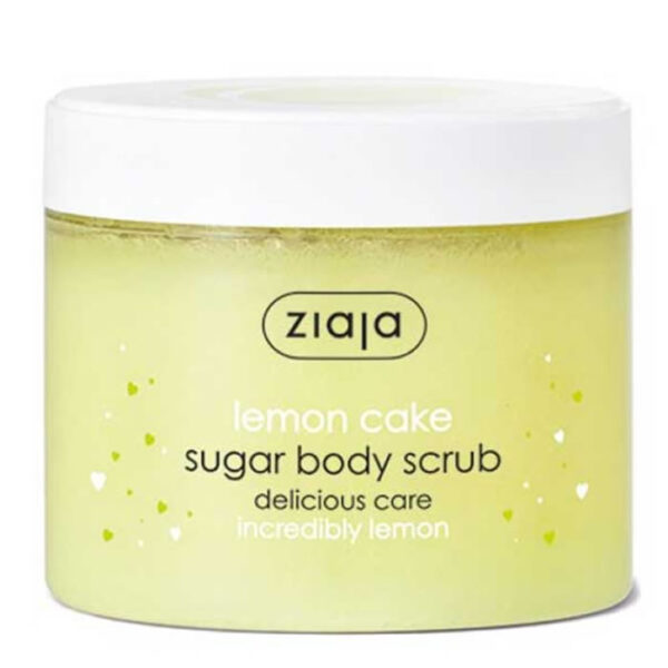 Lemon Cake Sugar Body Scrub By Ziaja 300 Ml