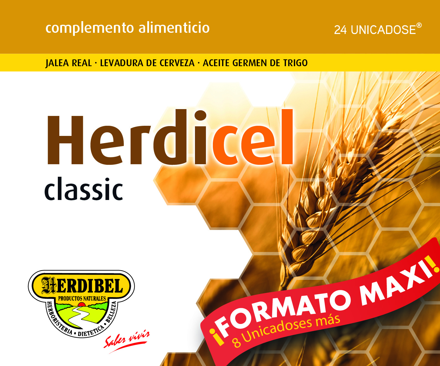 HERDICEL CLASSIC maxi El Natural Cola De Caballo 40g Trociscos - Afbeelding 1