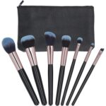 MIMO Makeup Brush Set Black 7 Pcs