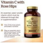 Solgar Vitamin C 1500 Mg 1 5 Grams With Rose Hips Tablets   Pack Of 90
