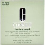 Clinique fresh Pressed Renewing Powder Cleanser With Pure Vitamin C Oczyszczaj cy Puder Do Twarzy 28x0 5g