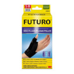 FUTURO Deluxe Thumb Stabilizer - Black - Stabilizes and Supports Sore, Weak or Injured Thumb - Large/X-Large