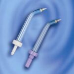 Waterpik Pp 100 Pik pocket Tips   Attachments For Water Flossers   2 Pieces   Silver