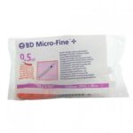 B d Jeringa aguja Bd Insulina 0 5 U1 00 8 30 10 Becton Dickinson