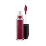 Retro Matte Liquid Lipcolour  Femei  Ruj mat cu efect metalic  Crowned 128  5 ml