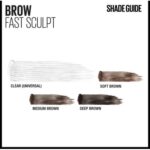 Maybelline Brow Fast Sculpt   10 Clear   Clear Eyebrow Mascara