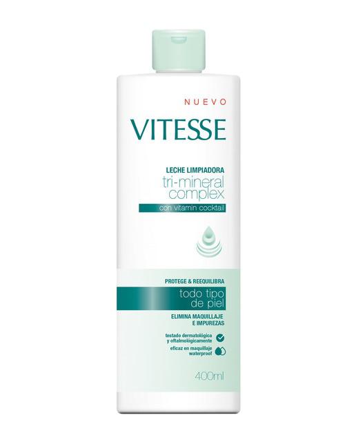 8008970048468 Tri-mineral Complex Cleansing Milk By Vitesse 400 Ml - Afbeelding 1