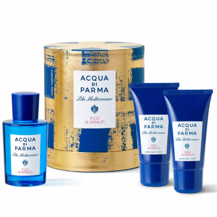 8028713821820 Acqua Di Parma Blu Mediterraneo Fico Di Amalfi Gift Set Holiday 2024 - Afbeelding 1