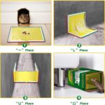 100 stuks - Maxenza Muizen Lijmplanken – Lijmplaat Muizenval – Muizenvallen voor binnen  – 100% pakkans - Afbeelding 13