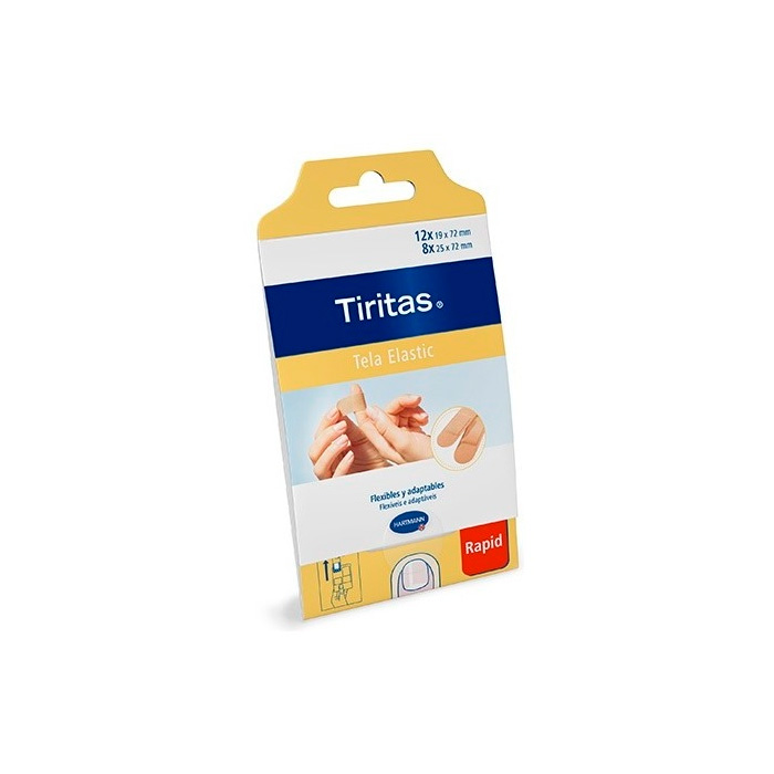 8410558000278_1 Hartmann Tiritas Tela Elastic Rapid 20 Units - Afbeelding 1