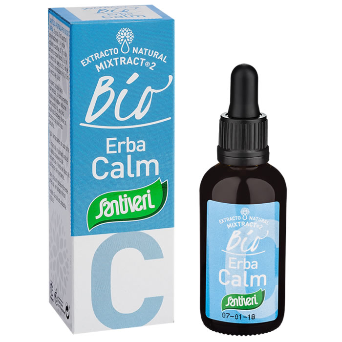 8412170032729_1 Santiveri Mixtract-2 Erbacalm Bio 50ml - Afbeelding 1
