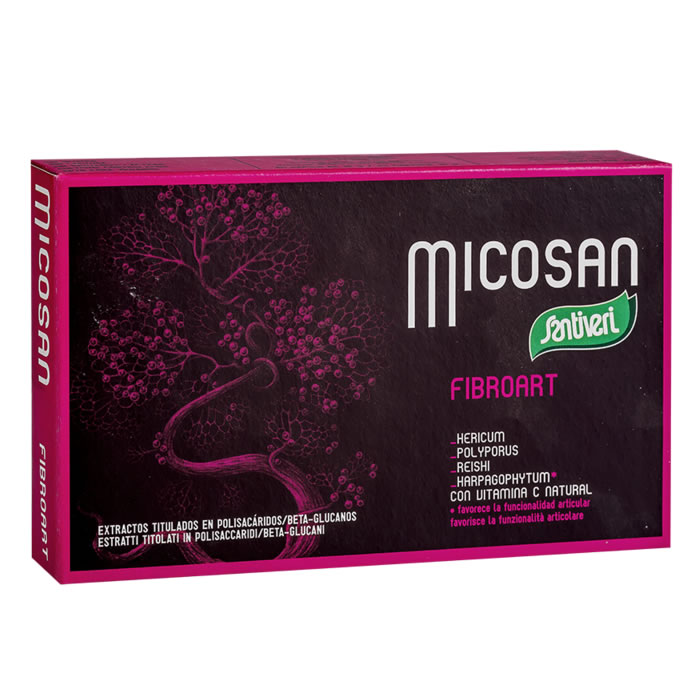 8412170034228_1 Santiveri Micosan Fibroart 40 Capsules - Afbeelding 1