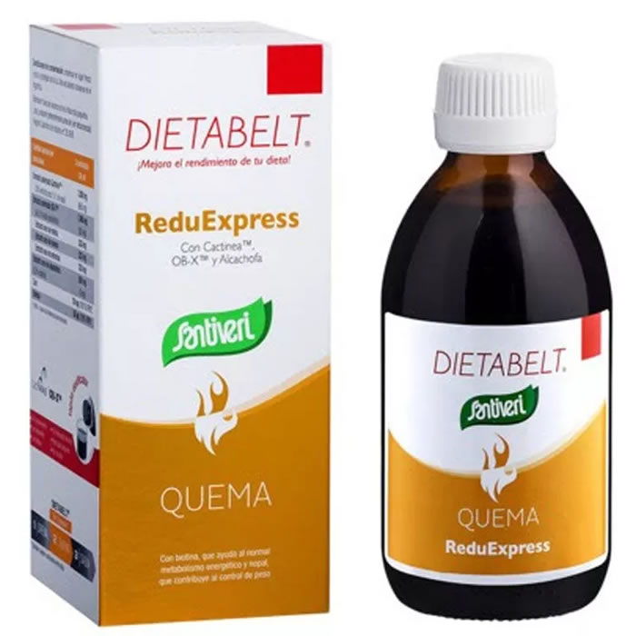 8412170037717_1 Santiveri Dietabelt Burn ReduExpress Syrup 240ml - Afbeelding 1