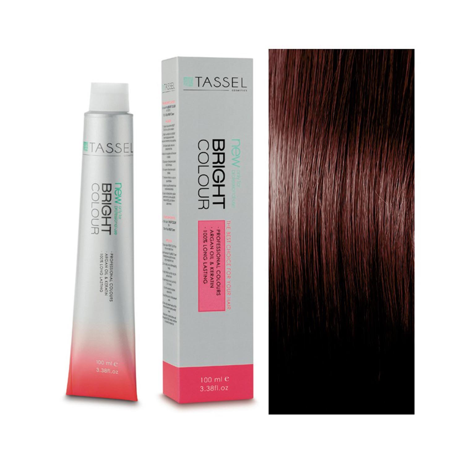 8423029037307 Eurostil Bright Colour Tinte 6,54 Rubio Oscuro Caoba Cobrizo 1un - Afbeelding 1