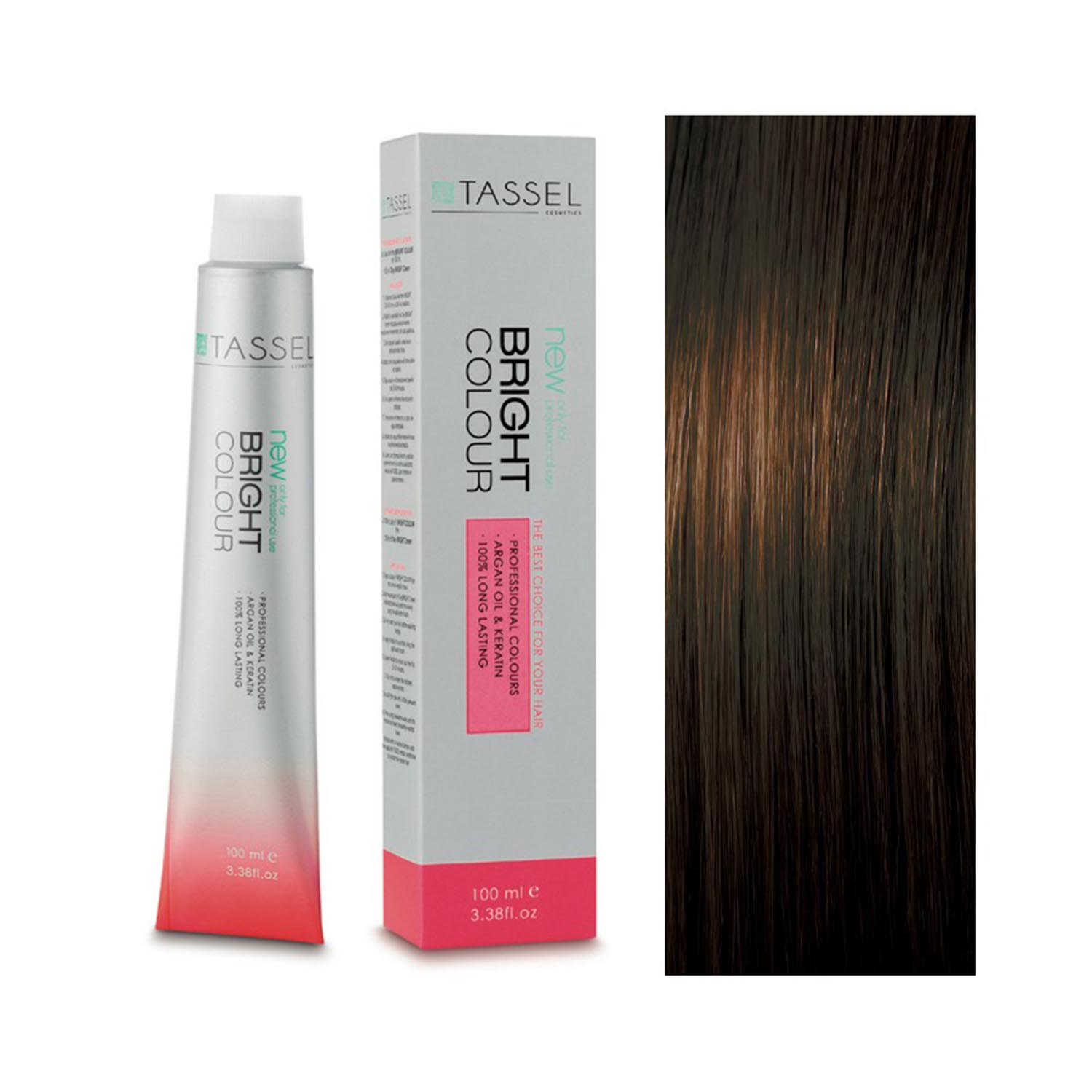 8423029045722 Eurostil Bright Colour Tinte 6,7 Rubio Oscuro Marron 1un - Afbeelding 1