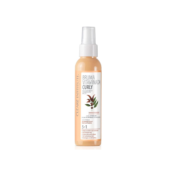 8429449103547 Clearé Institute Curly Curly Vitamin Mist Defined Curls Moisturising Shine 125ml - Afbeelding 1