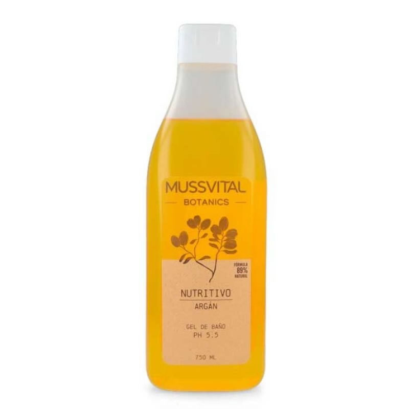 8430442009934 Mussvital Botanics Bath Gel Argán 750ml - Afbeelding 1