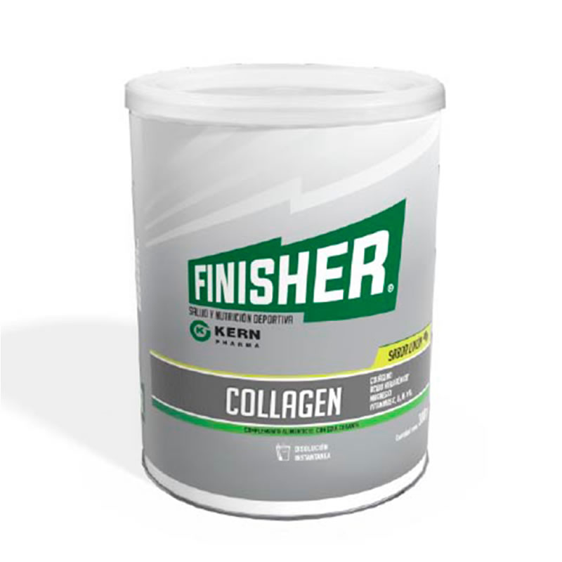 8436531249465 Finisher Collagen 1 Container 300 g Lemon Flavor - Afbeelding 1