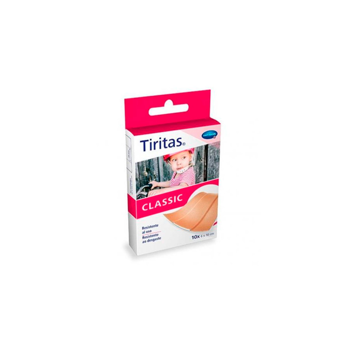 8470001529756_1 Hartmann Plasters Classic 6x10cm 10 Units - Afbeelding 1