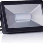 SMARTWARES LED STRALER ZWART SLIMLINE 20W FL1-B20B