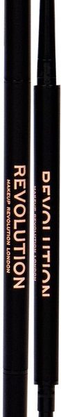 Makeup Revolution - Precise Brow Pencil - Precision Eyebrow Pencil With Toothbrush 0.05 G Dark Brown