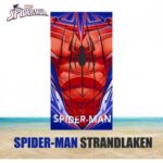 Marvel Spiderman 100% Polyester Strandlaken - 70x140 cm