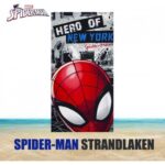 Marvel Spiderman 100% Polyester Strandlaken - 70x140 cm
