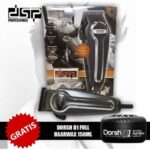 DSP Salon Professional Bekabeld Haar En Baard Trimmer F-90037 Heavy Duty + Gratis Dorsh D1 Haarwax 150 ml - Afbeelding 2