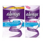 Always Slipeinlage Twist Feminine Hygiene Product, White