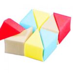 Anina Beauty Sponge Make-Up Reiniging Spons Driehoekige Vorm 8 Stuks - 4245