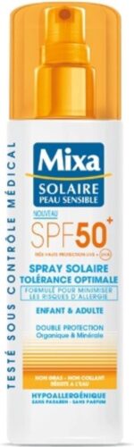 MIXA Zonnebrandspray Gevoelige huid - SPF 50+ - 200 ml - Afbeelding 2
