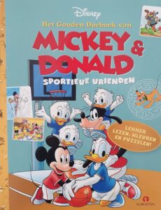 Mickey & Donald Doeboek - Sportieve Vrienden - Gouden Doeboek - Lezen - Kleuren - Puzzelen - Disney - Afbeelding 2