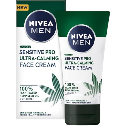 KGdHvXWQoaVDirids5Aoyc Nivea Men Sensitive Pro Crema Facial Hidratante-Calmante 75ml - Afbeelding 1
