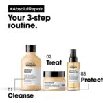 LÃƒÆ’Ã¢â‚¬Å¡Ãƒâ€šÃ‚Â´OrÃƒÆ’Ã†â€™Ãƒâ€šÃ‚Â©al Professionnel SÃƒÆ’Ã†â€™Ãƒâ€šÃ‚Â©rie Expert Absolut Repair Gold Quinoa + Protein Golden Masque 250 ml - Afbeelding 3