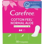Normal Aloe Protector Cotton 56 U By Carefree 56 Pcs