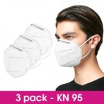 Cosmedi Mondkapjes PM 2.5 KN 95 4 Lagen - 3 Stuks