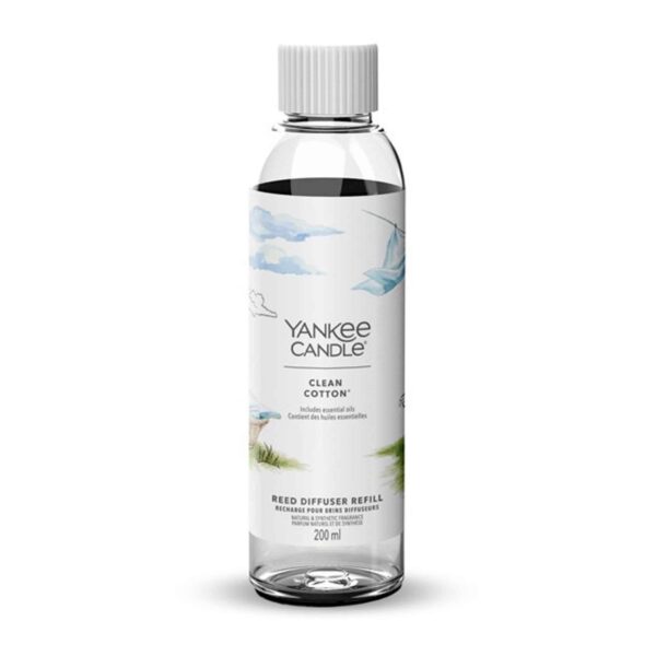 Yankee Candle Reed Clean Cotton Diffuser Refill 200ml