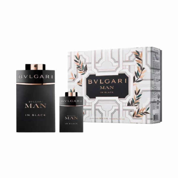 Bvlgari Man In Black Eau De Perfume Spray 100ml Set 2 Pieces