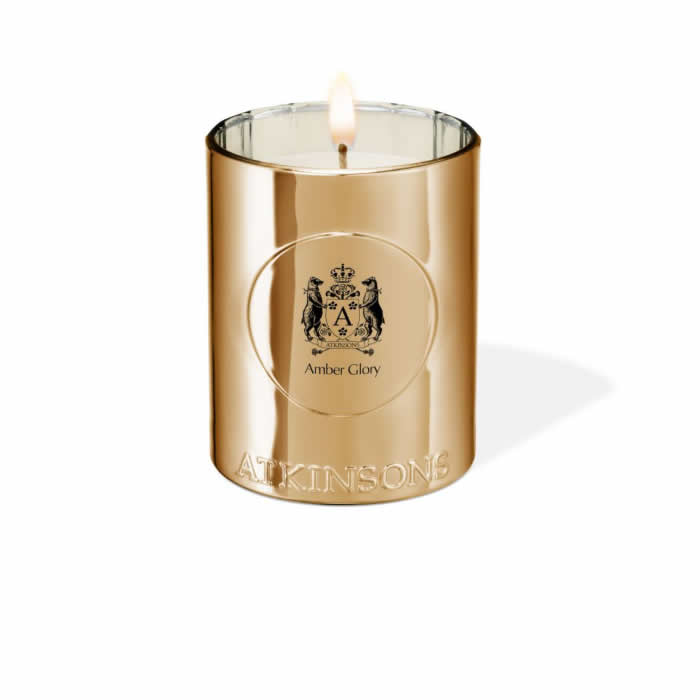 Product_ImageIds_4967931_cd57fc7e Atkinsons Amber Glory Scented Candle 200g - Afbeelding 1